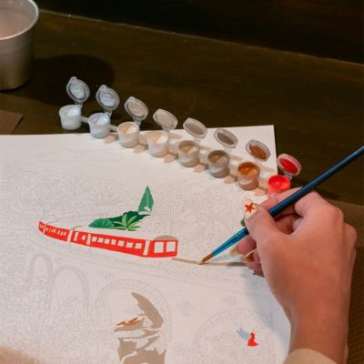 Kit peinture au numéro - Sri Lanka