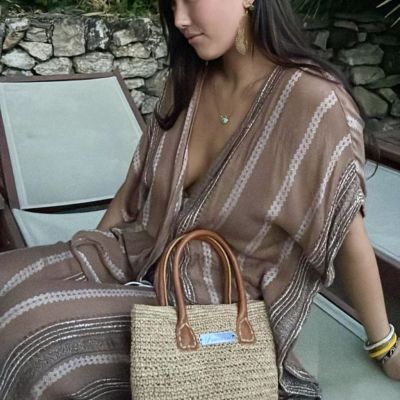 Sac raphia cabas - Mini Kala