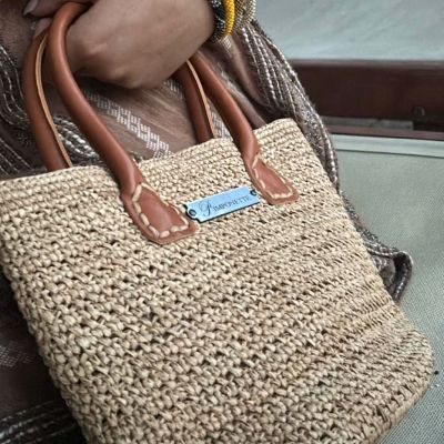 Sac raphia cabas - Mini Kala