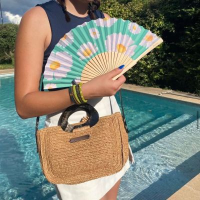 Sac raphia bandoulière - Cory 