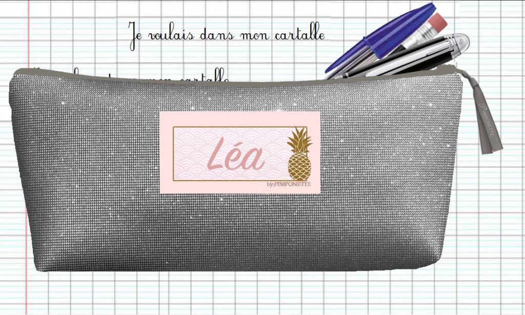 Trousse Scolaire Fille - Personnalisée & Unique : produits à