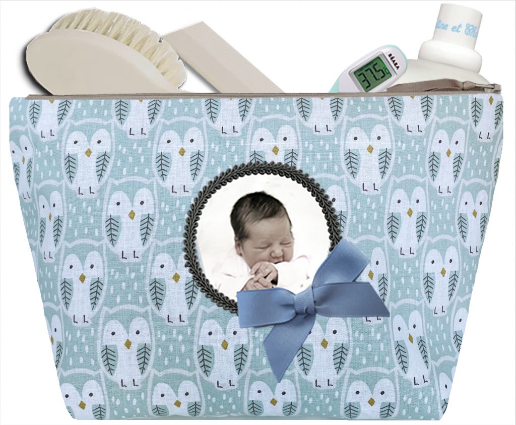 Trousse de Toilette Bébé Personnalisée - Chic & Unique : produits à  personnaliser - Pimponette