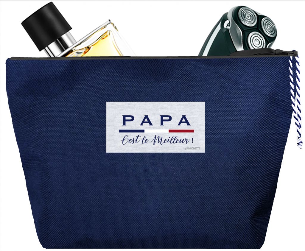 Trousse de Toilette Homme - Chic & Personnalisée : produits à personnaliser  - Pimponette