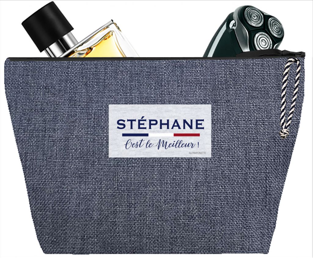 Trousse de Toilette Homme - Chic & Personnalisée : produits à