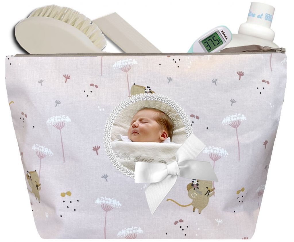 Trousse de Toilette Bébé Personnalisée - Chic & Unique : produits à  personnaliser - Pimponette