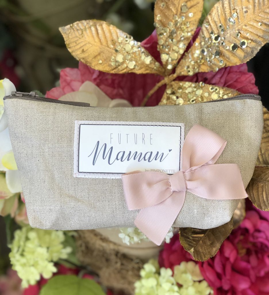 Cadeau Future Maman - Pochette à message : produits à personnaliser -  Pimponette