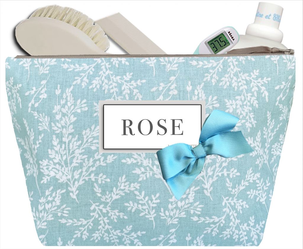 ⭐️ Trousse de toilette bébé grise étoiles blanches ⭐️