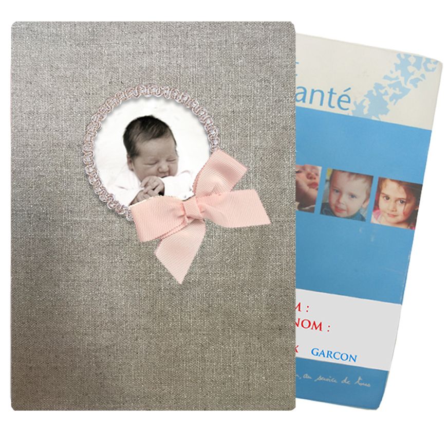 Protège carnet de santé personnalisable lin Fleurs des champs, carnet de  santé personnalisé, carnet de santé fille, cadeau de naissance -  France