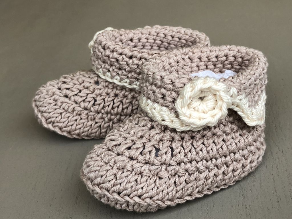 Chausson Bébé Tricot Cadeau Naissance Fille Chic Produits à